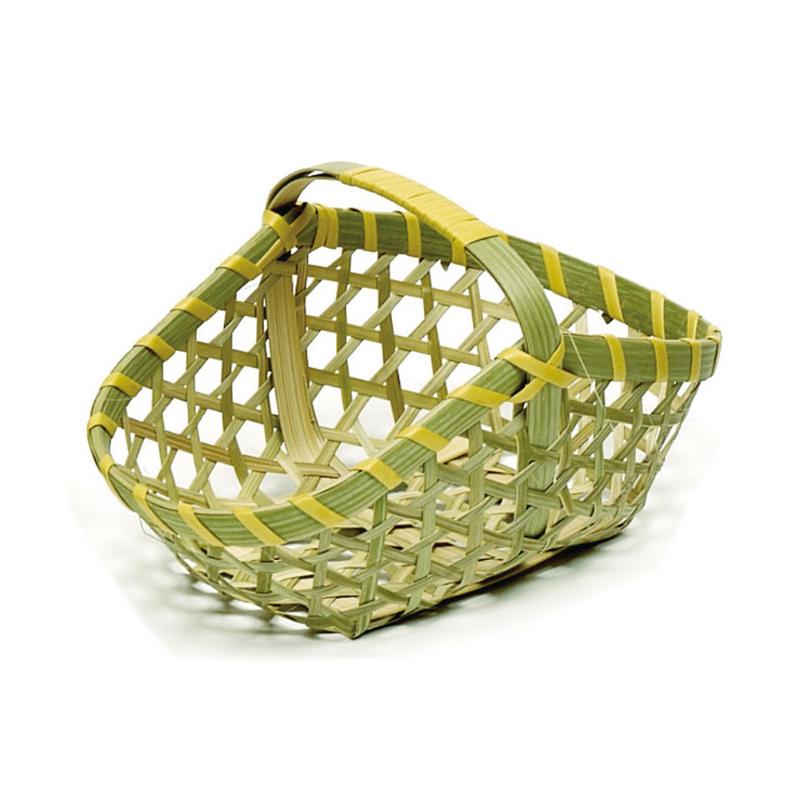 【1点】竹かご 手提げ籠 小判 萬洋 00820305...