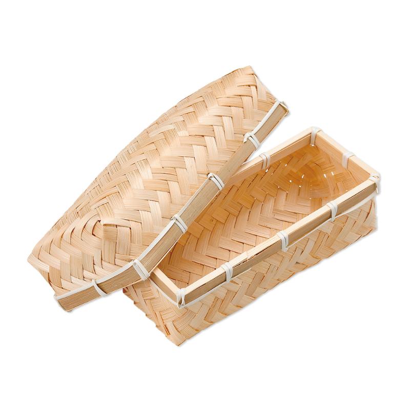 【100点】竹かご 当渕アジロかご(細) 萬洋 00820331