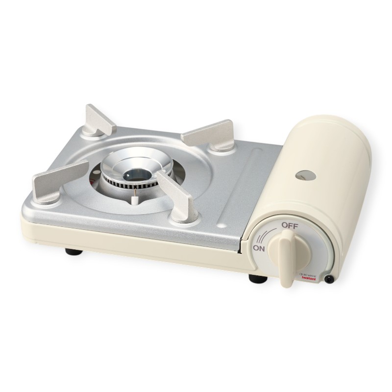 【12点】カセットコンロ カセットフーミニ(ホワイト) 岩谷産業 00821764