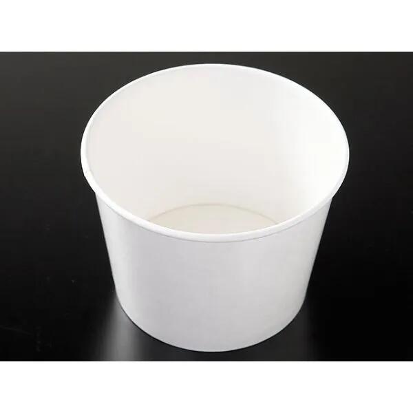 【600点】紙カップ KM140-1000 本体 白 ケーピープラテック 00822304
