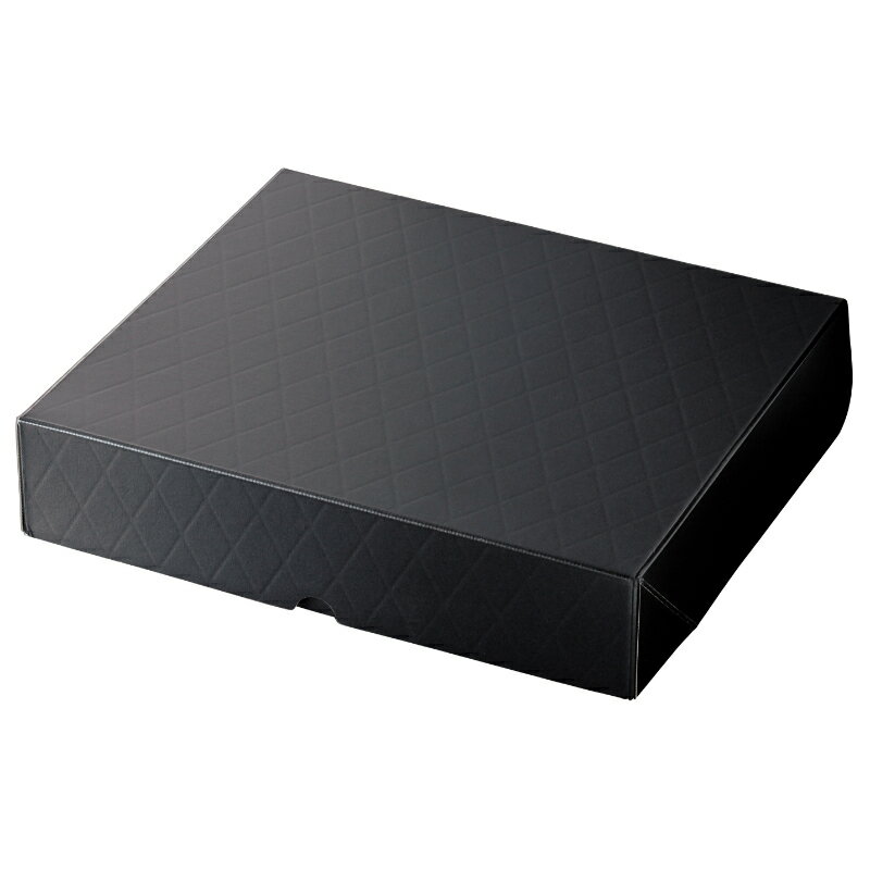 【50点】包装資材 HBフードギフトボックス M メタルブラック ヤマニパッケージ 00823346