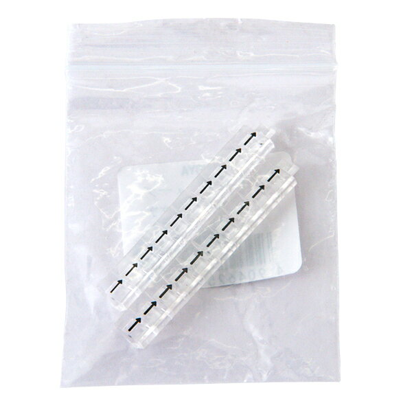 【1点】陳列備品 ニュープライスキューブ補充M用(20粒) 透明/黒 矢印 友屋 00825402 pro-ste-10193969 プロステアウトレット パッケージ画像
