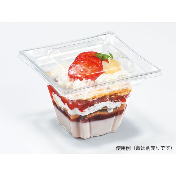 纸杯 - 【1200点】透明カップ バイオカップ フレアS10-65B リスパック 00820830