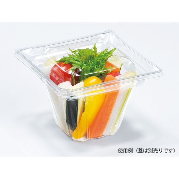 【1200点】透明カップ バイオカップ フレアS10-65B リスパック 00820830