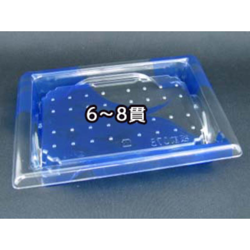 【50点】寿司容器 バイオPET 板前07B はやて青 リスパック 00821960