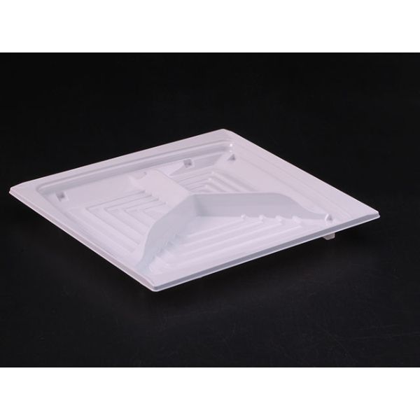 【50点】オードブル容器 バイオ つどいD21B 3S 白 リスパック 00822143