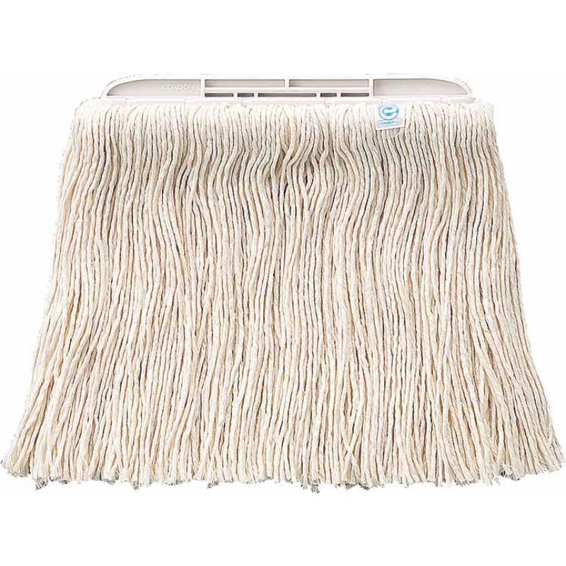 【20点】モップ替糸 コンドル 糸ラーグ バイフク＃8 260g ホワイト 山崎産業 00826681