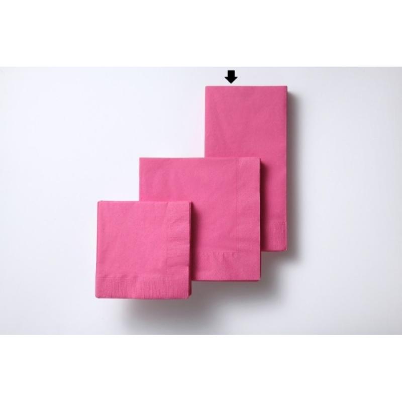 【2000点】店舗資材 2P8ツ折りカラーナプキン(ホーテンシア) LUC-28 オリエンタル紙業 00826734