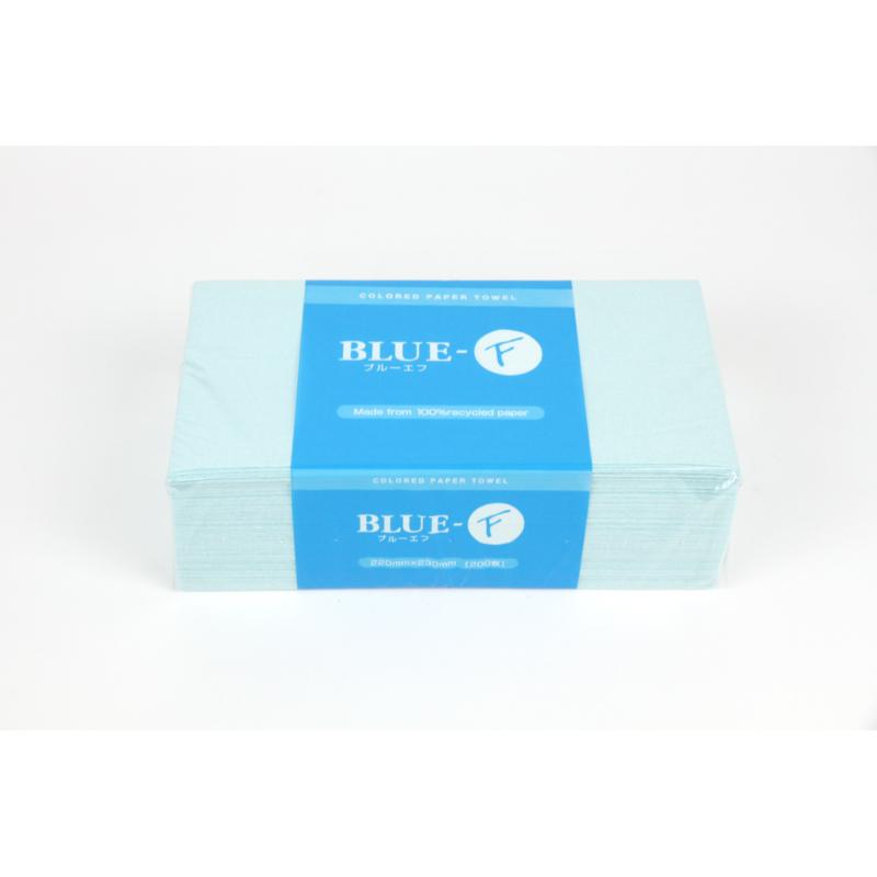 【25点】衛生用品 紙タオル ブルーエフ(200枚) 太洋紙業 00827286