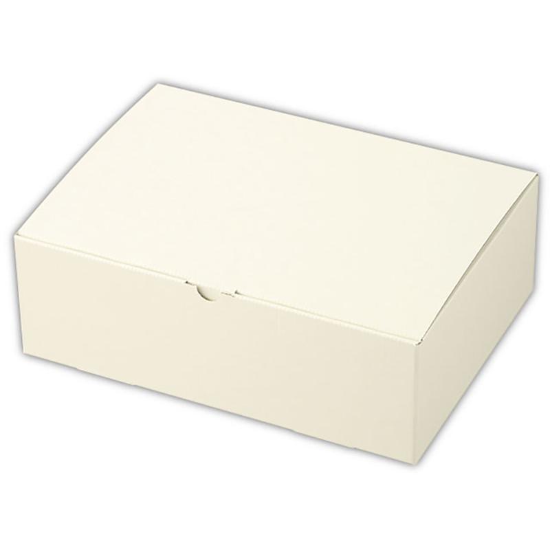 【1点】ギフト箱 MOW-LGB1 無地オフホワイトギフトボックス-L1(10枚) ヘッズ 00829492