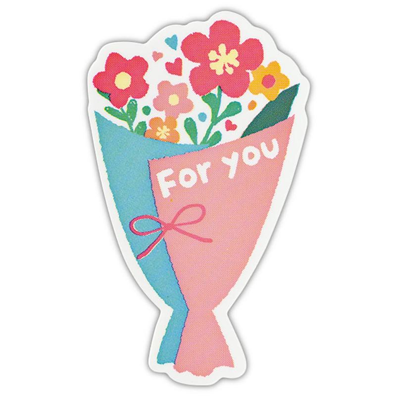 【1点】FBQ-PC1 フラワーブーケケーキピック-1(100枚) ヘッズ 00829787