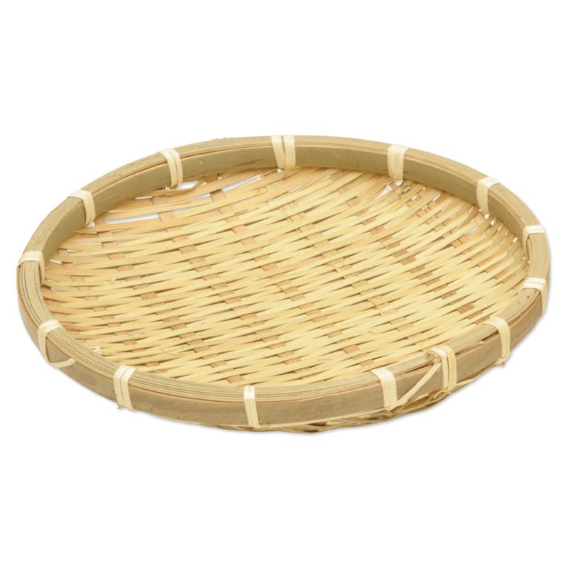 【200点】飲食店備品 当渕平ザル(大)22cm 萬洋 00842054