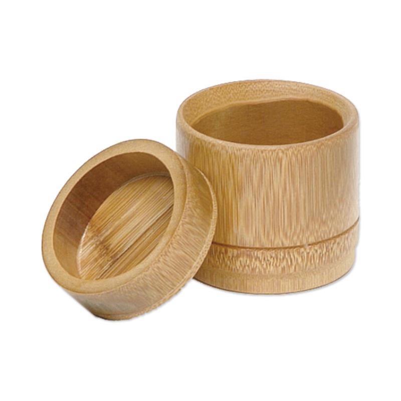 Spice Containers - 【1点】飲食店備品 ススそばチョコ薬味皿付 萬洋 00842181