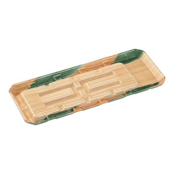 豊富な柄とサイズのうなぎ容器。有頭2尾用サイズ。サイズ：333×135×16mm／材質：PSP／重量：8g商品コード00306901メーカー名エフピコ重量8.00g電子レンジ不可種別本体のみ関連商品(バラ)FU-33-14(V) 味葉らん 50点関連商品(ケース)FU-33-14(V) 味葉らん 1200点・注意事項：モニターの発色によって色が異なって見える場合がございます。・領収書については、楽天お客様マイページから、商品出荷後にお客様自身で印刷して頂きますようお願い申し上げます。・本店では一つの注文に対して、複数の送り先を指定することができません。お手数おかけしますが、注文を分けていただきます様お願い致します。・支払い方法で前払いを指定されて、支払いまで日数が空く場合、商品が廃番もしくは欠品になる恐れがございます。ご了承ください。・注文が重なった場合、発送予定日が遅れる可能性がございます。ご了承ください。・お急ぎの場合はなるべく支払い方法で前払い以外を選択いただきます様お願い致します。支払い時期によっては希望納期に間に合わない場合がございます。