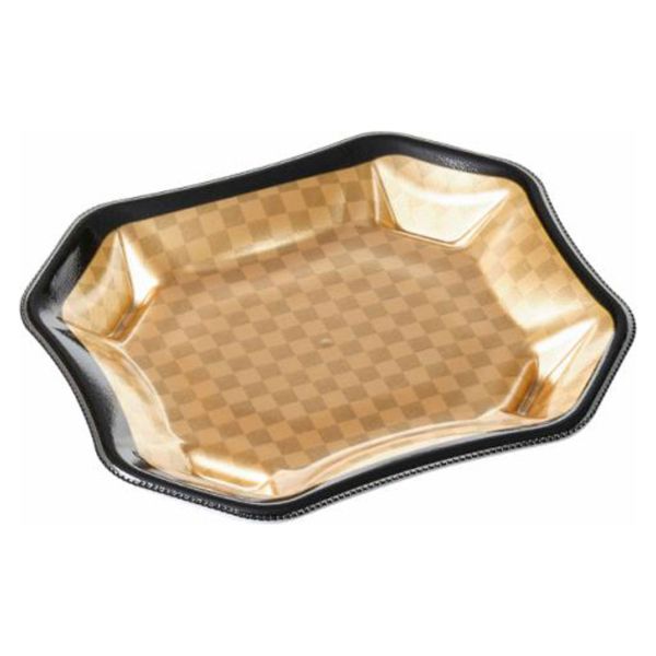 刺身容器。惣菜や寿司、スイーツまでなんにでも使用できます。サイズ：180×158×23mm／材質：PSP／重量：3.6g商品コード00317777メーカー名エフピコ重量3.60g電子レンジ不可種別本体のみ対応蓋（別売）T-美彩18-16 嵌合蓋 APエコ関連商品(バラ)美彩18-16 本体 本市松 50点関連商品(ケース)美彩18-16 本体 本市松 1000点・注意事項：モニターの発色によって色が異なって見える場合がございます。・領収書については、楽天お客様マイページから、商品出荷後にお客様自身で印刷して頂きますようお願い申し上げます。・本店では一つの注文に対して、複数の送り先を指定することができません。お手数おかけしますが、注文を分けていただきます様お願い致します。・支払い方法で前払いを指定されて、支払いまで日数が空く場合、商品が廃番もしくは欠品になる恐れがございます。ご了承ください。・注文が重なった場合、発送予定日が遅れる可能性がございます。ご了承ください。・お急ぎの場合はなるべく支払い方法で前払い以外を選択いただきます様お願い致します。支払い時期によっては希望納期に間に合わない場合がございます。