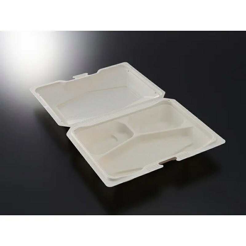 【25点】弁当容器 CHB街デリ BOX20-19Y W 中央化学 00847582