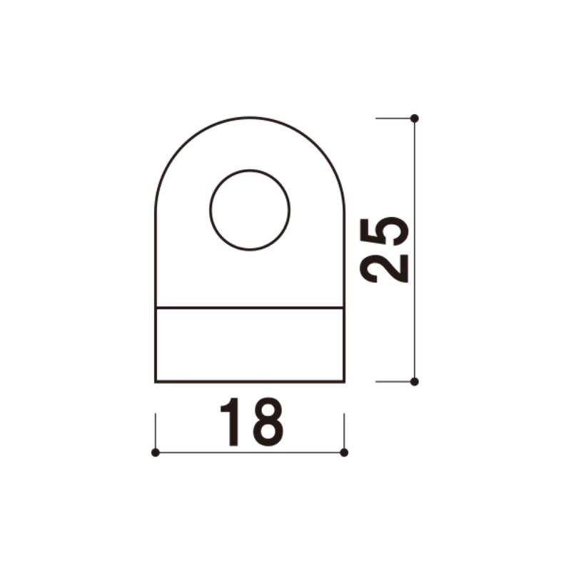 【1点】売場備品 ポスタークリップA型用 吊具のみ (1個) 友屋 00855513 pro-ste-10212856 プロステアウトレット サンプル画像2