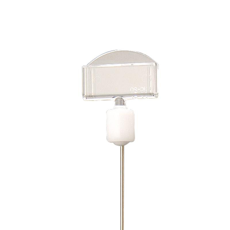【1点】POP用品 ワイヤーPOPクリップ クリップ＆カード差ワイヤー 友屋 00855562 pro-ste-10213190 プロステアウトレット サンプル画像2