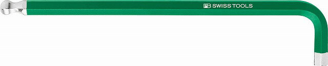 PBスイスツールズレインボーボール付ロング六角レンチ2mm212L-2GR(PB SWISS TOOLS)