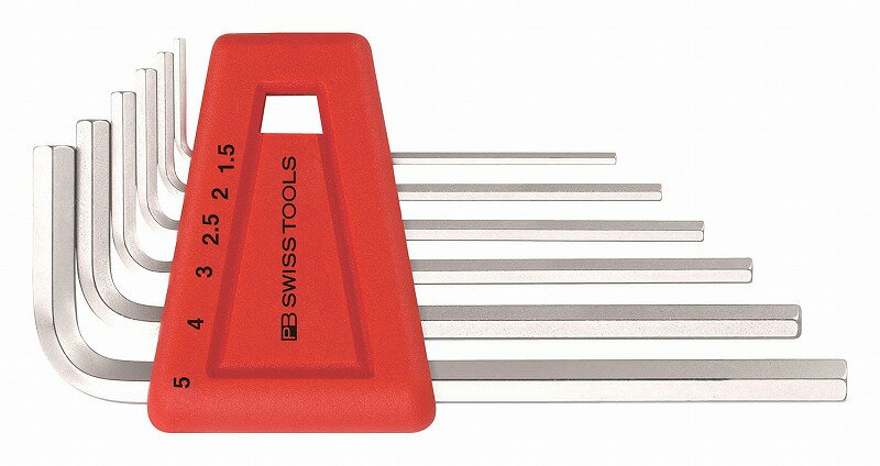 PBスイスツールズ六角レンチセット【ミリ】パック無210H-5(PB SWISS TOOLS)