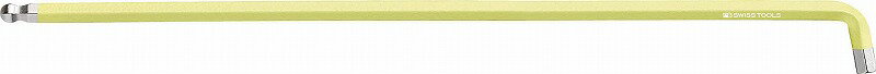 PBスイスツールズショートヘッドボール付ロング六角レンチ3mmレモンイエロー2212L-3SY(PB SWISS TOOLS)