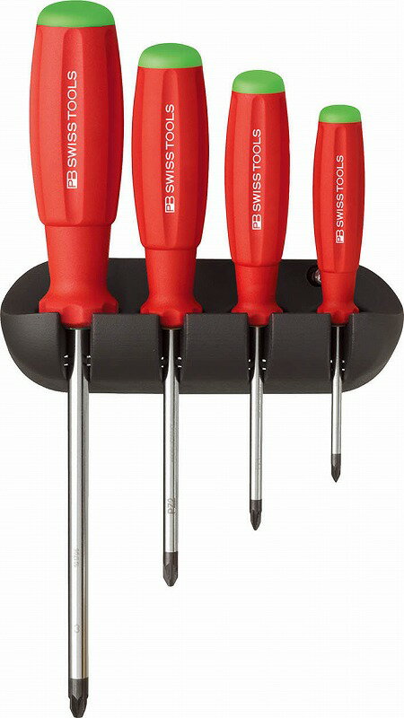 Rakuten - PBスイスツールズスイスグリップポジドライバー4本セット8243(PB SWISS TOOLS)