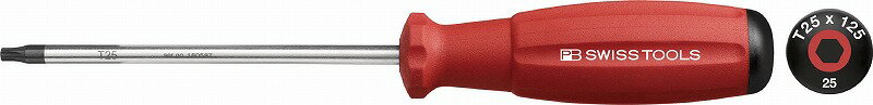 PBスイスツールズスイスグリップレインボートルクスドライバーT258400-25-120RE(PB SWISS TOOLS)