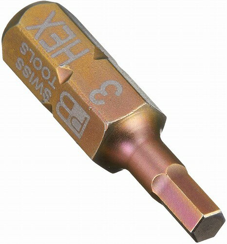 PBスイスツールズ1/4”Hex六角ビット3mm【ナノコート】C6-210-3(PB SWISS TOOLS)
