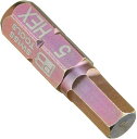 PBスイスツールズ(PB SWISS TOOLS)1/4”Hex六角ビット5mm【ナノコート】C6-210-5