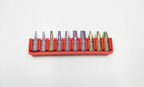 PBスイスツールズ1/4”Hexビットセット【ナノコート】ケース付PB10本ビットセットB(PB SWISS TOOLS)
