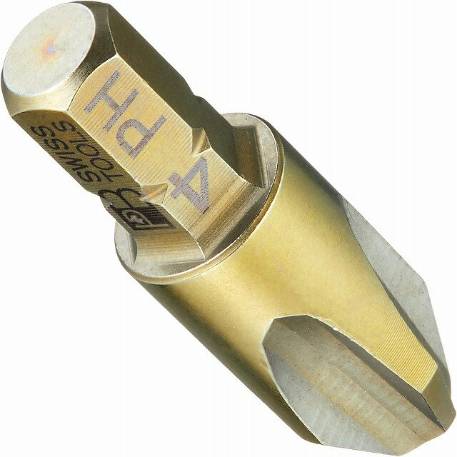 PBスイスツールズ1/4”Hexプラスビットショート#4【ナノコート】C6-190-4(PB SWISS TOOLS)