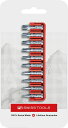 PBスイスツールズドライバービット10本組セット【ビットホルダー】C6.705CN(PB SWISS TOOLS)