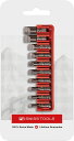 PBスイスツールズドライバービット10本組セット【ビットホルダー】C6.707CN(PB SWISS TOOLS)