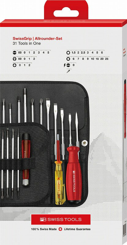 Rakuten - PBスイスツールズ差替え式ドライバーセット8515CBB(PB SWISS TOOLS)