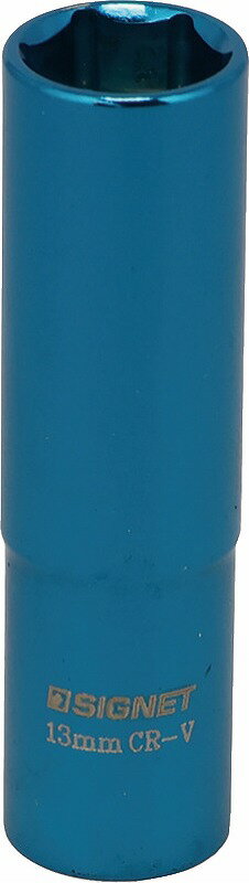 ●差込角(SQ)：3/8 ●サイズ(mm)：13 ●全長(mm)：63 ●マグネット付。 ●エンジンルーム等の狭い環境下での作業に。 「この商品はネコポスでの発送です」1990年に「SIGNAL　NETWORK」をコンセプトにSIGNETと...