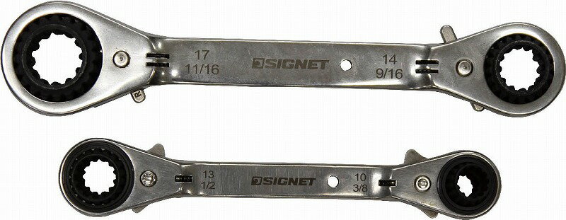 シグネット(SIGNET)4サイズ対応メガネレンチセット【2本組】34205