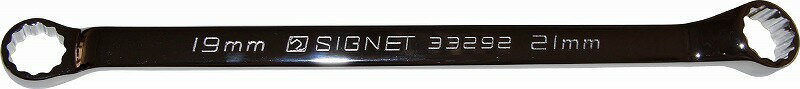シグネット(SIGNET)45°メガネレンチ/スパナ(コンパクトタイプ)【19x21mm】33292