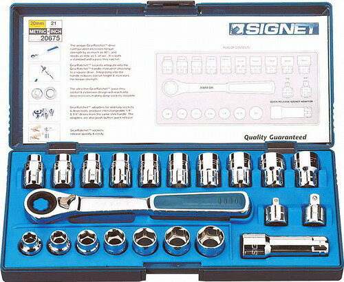 シグネット(SIGNET)ボルテックスソケットセット【ケース入り】20675