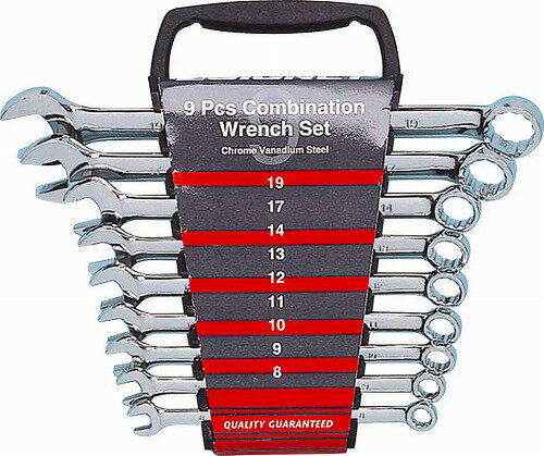 シグネット(SIGNET)コンビネーションレンチ/スパナセット【9本組】ホルダー付き30729