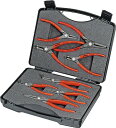 クニペックス(KNIPEX)精密スナップリングプライヤー8本セット002125 リング 取り外し