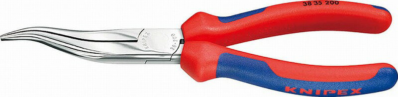 クニペックス(KNIPEX)メカニックプライヤー200mmクランクヘッド3835-200