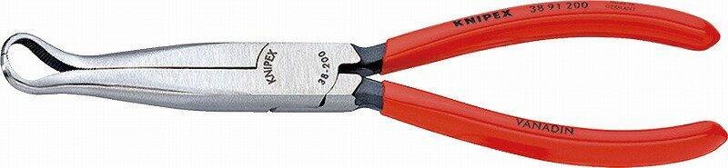 クニペックス(KNIPEX)メカニックプライヤー200mm45°ベントヘッド3891-200