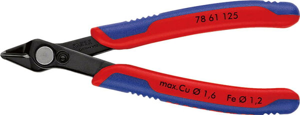 クニペックス(KNIPEX)エレクトロニクススーパーニッパー125mm7861-1257861125