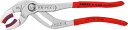 クニペックス(KNIPEX)パイププライヤー250mプラアゴ付クロームメッキ8113-250