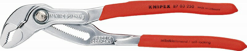 クニペックス(KNIPEX) コブラ高性能ウォーターポンププライヤー250mm8703-250
