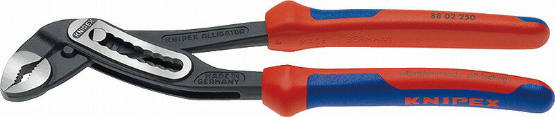 クニペックス(KNIPEX) アリゲーター ウォーターポンププライヤーコンフォートハンドル8802-250