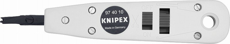 クニペックス(KNIPEX)LSA-PLUS端子用インサートツール9740-10