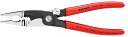 クニペックス(KNIPEX)マルチタスクプライヤー200mmインテリジェントラッチング機構1391-200