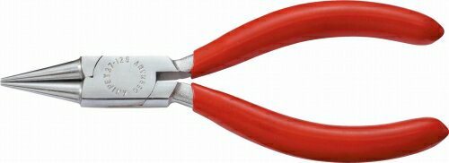 Rakuten - クニペックス(KNIPEX)精密プライヤー125mmクロームメッキ丸ヘッド3743-125