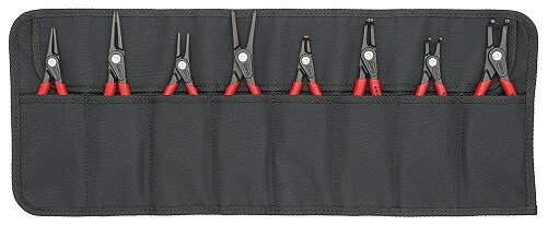 クニペックス(KNIPEX)スナップリングプライヤー8本セット001958V02 リング 取り外し